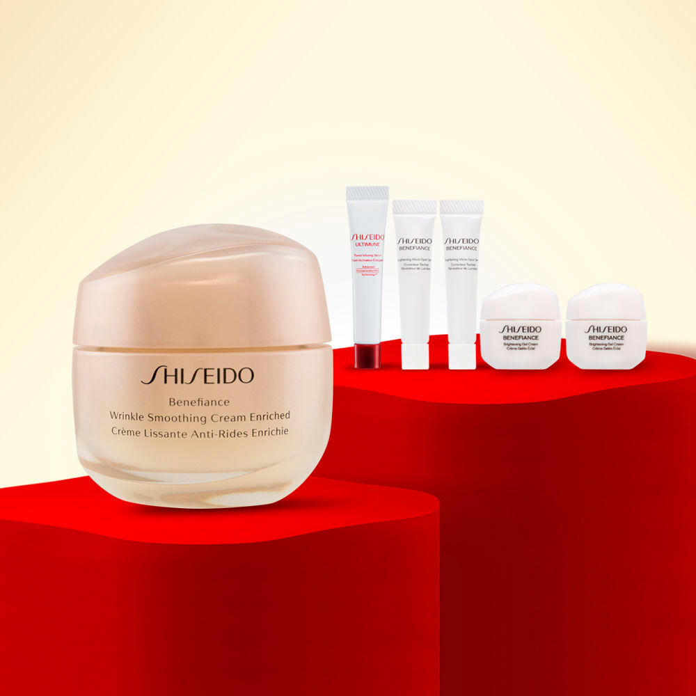 Wrinkle Smoothing Cream Enriched 1+1 Set (Worth HK$1,400), 
